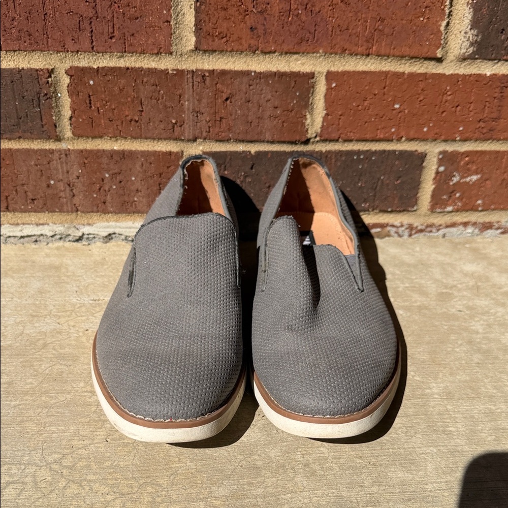 Steve Madden Charcoal Slip-On Loafers